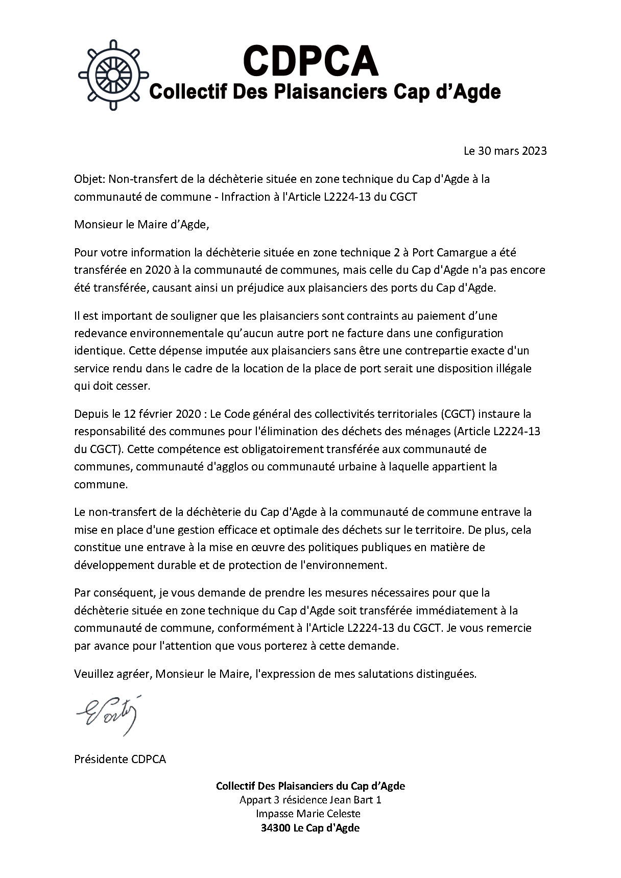 lettre_Maire_300323_decheterie.png